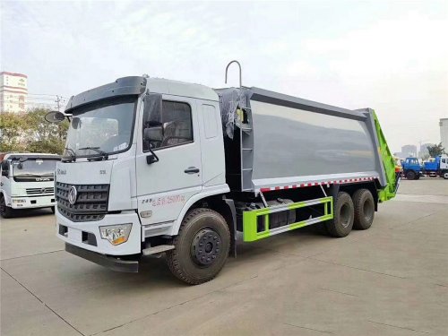 後部装填式圧縮式ゴミ収集車の保守・点検
